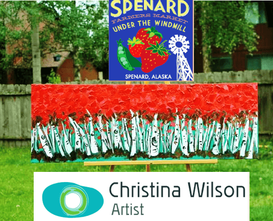 SFM Sat - Christina Wilson Art Booth This Saturday!