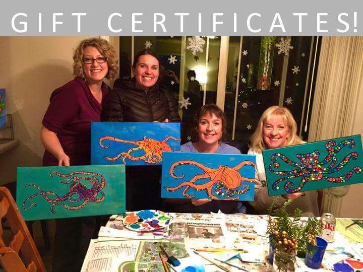 Gift Certificates for Art Courses