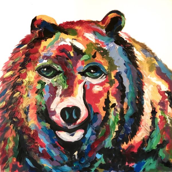 Final Bear 2 600x601 - Mama Bear print