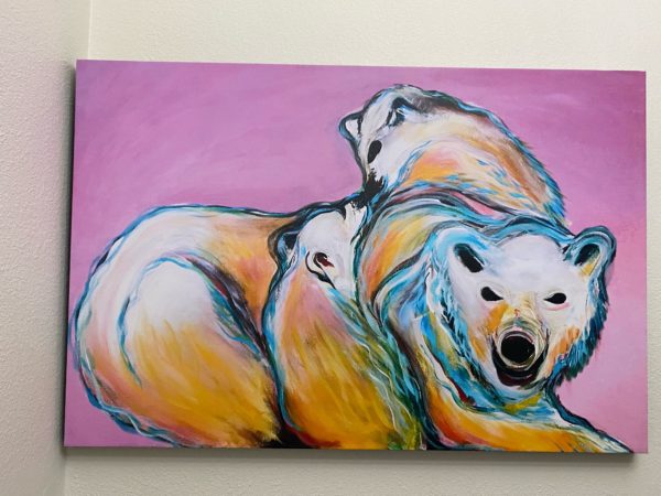 7E0D68AF 36C1 4E56 968B 51819083D76A 600x450 - Polar Bear Kiss