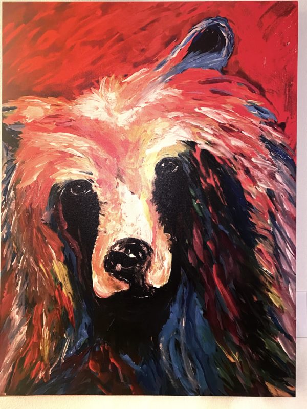 0E6E010F 1915 4836 ADAA BAA4A9C2C903 600x799 - Large Sweet Bear Canvas Print