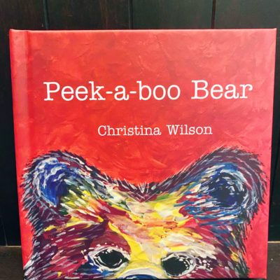 7055643F AD19 48B7 80EC CC8100A3798D 400x400 - Christina Wilson Art Peek-a-Boo Bear Book