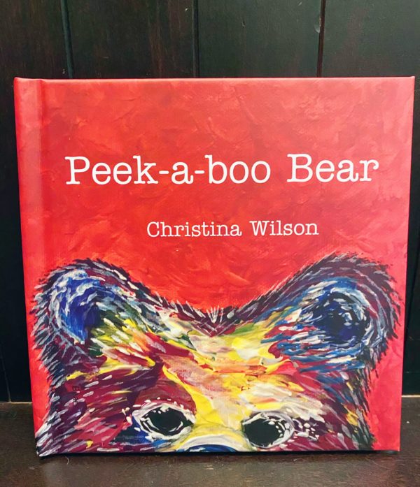 7055643F AD19 48B7 80EC CC8100A3798D 600x697 - Christina Wilson Art Peek-a-Boo Bear Book