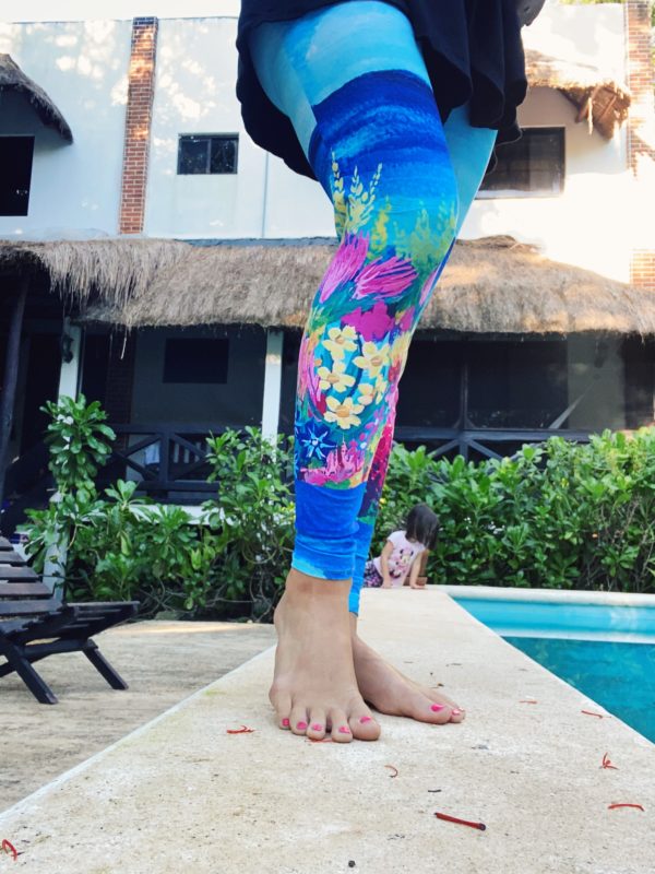 92FA46BB CD91 472D 8B09 2CABF4B5794A 600x800 - Waves and Wildflowers Leggings