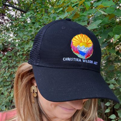 A86A6D97 501C 4D02 ABF4 ED52BB45A858 400x400 - Christina Wilson Art Fireweed Sunrise Hats