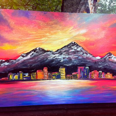 FB7ADF88 3A1B 47EC 9696 D7F337C2602B 400x400 - Anchorage Glowing Sunset
