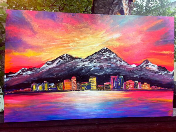 FB7ADF88 3A1B 47EC 9696 D7F337C2602B 600x450 - Anchorage Glowing Sunset
