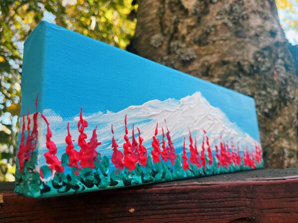 2AC9A3FE C8B5 4C4A B81F 16BE2DA91F82 600x450 - Mini Panorama of Denali + Fireweed