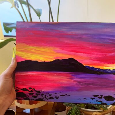 Cook Inlet Electric Sunset